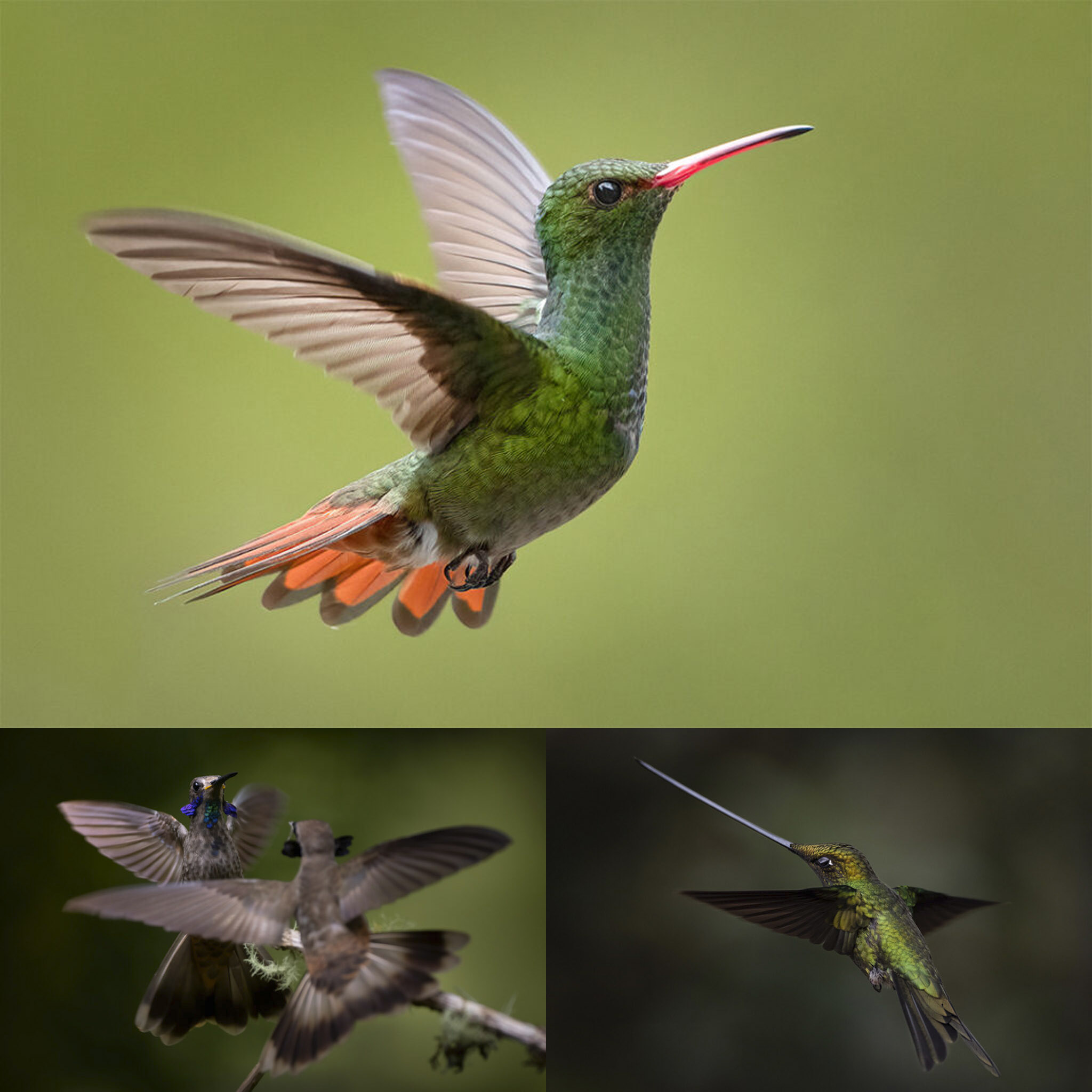 Hummingbird Photography - Hummingbirds In Flight | Photography Marcel Jaasma